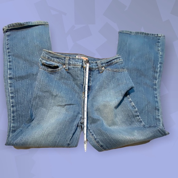 Faded Glory Stretch Bootcut Jeans 12 Regular - Picture 3 of 12